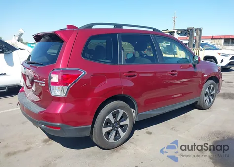 2017 Subaru Forester 2.5I Premium из США, поврежденный, VIN JF2SJAGC7HH438542